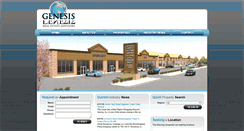 Desktop Screenshot of genesisrealestateadvisors.com
